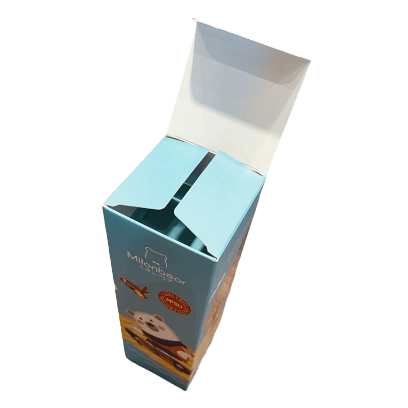 Boîte d'emballage cosmétique en papier de bouteille d'huile essentielle de conception personnalisée, boîtes en papier de tasse en verre
