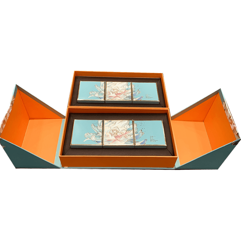 Boîtes d'emballage faites sur commande de bougie de carton boîte de pâtisserie de Mooncake boîte de coffret cadeau de parfum