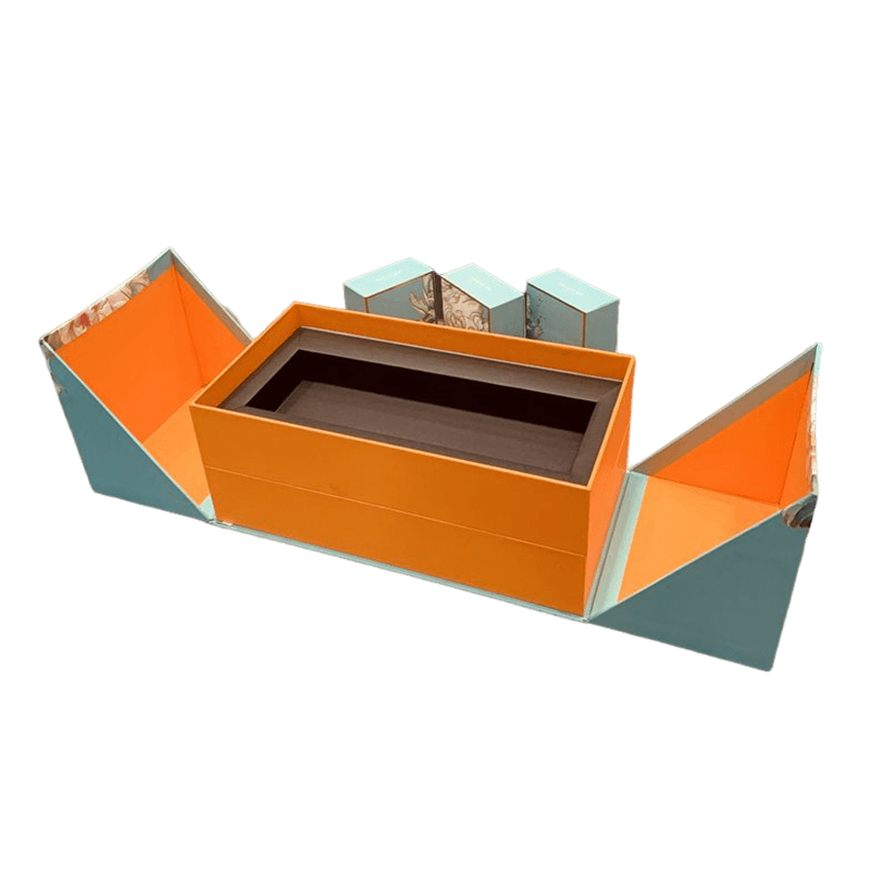 Boîtes d'emballage faites sur commande de bougie de carton boîte de pâtisserie de Mooncake boîte de coffret cadeau de parfum