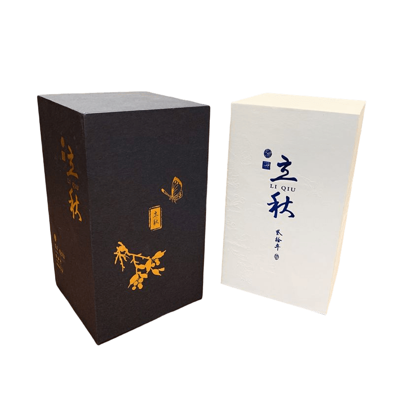 Boîte-cadeau chinoise de coffret à thé vide imprimée par coutume boîte d'emballage de thé de carton pour le thé