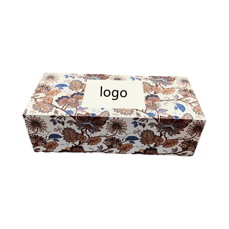 Couvercle rigide d'emballage de carton de cas de logo fait sur commande et boîte-cadeau rigide basse de papier